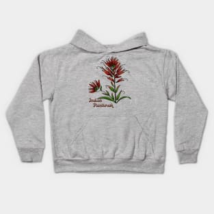 Indian Paintbrush Kids Hoodie